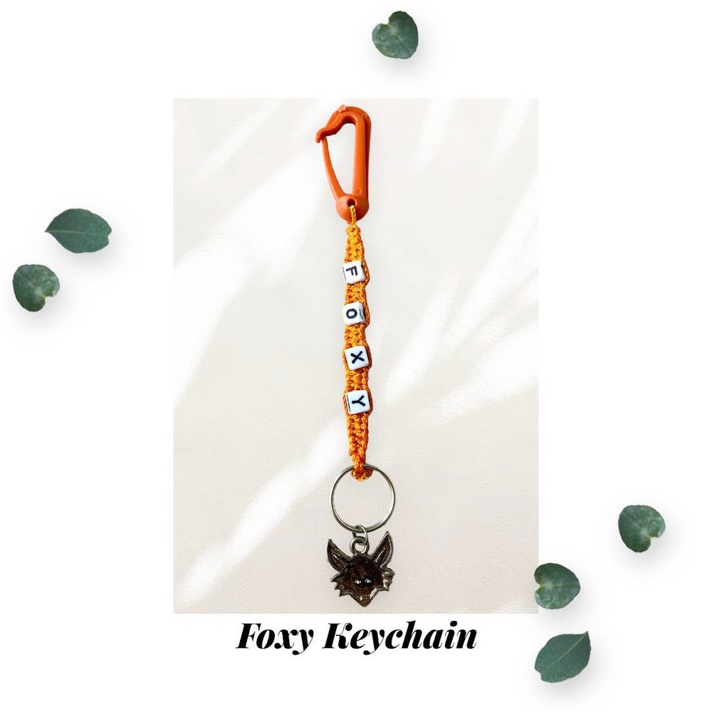 Foxy - Orange Fox Keychain Backpack Charm
